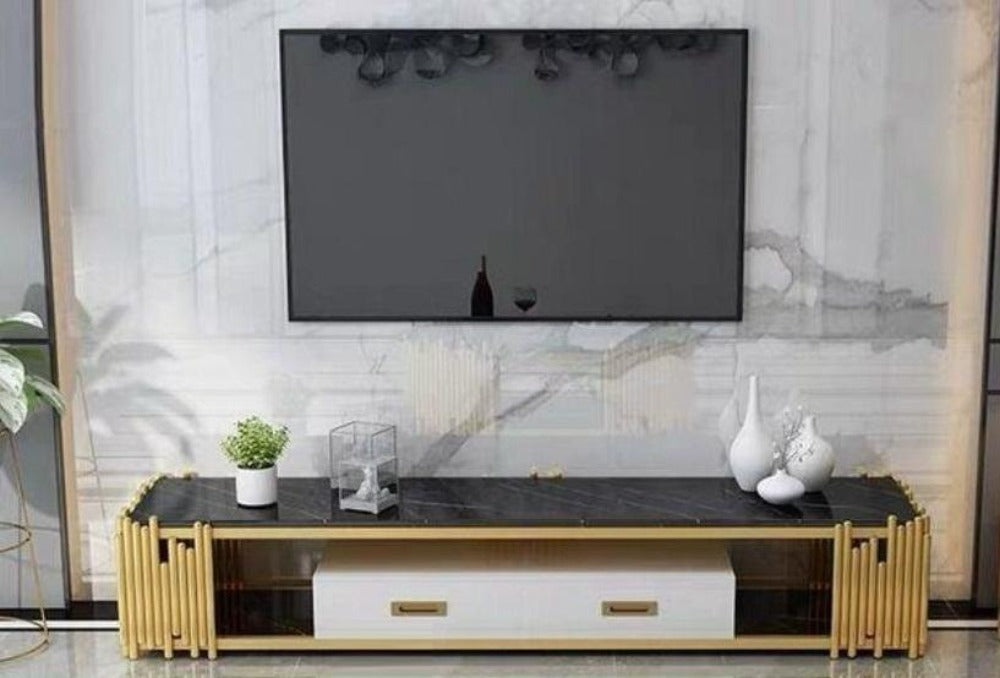 Exclusive Home Desire Luxurious Steel Framed TV Stand - Lixra