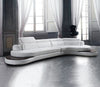 Contemporary Creative Design Exquisite Leather Sectional Sofa - Lixra