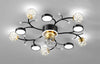 Voguish Style Sumptuous Ceiling Fan With LED Light / Lixra
