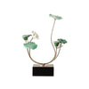 Exquisite Design Modern Art Lotus Leaf Showpiece / Lixra