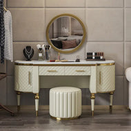 Luxury Marble-Top Dresser Cabinet / Lixra