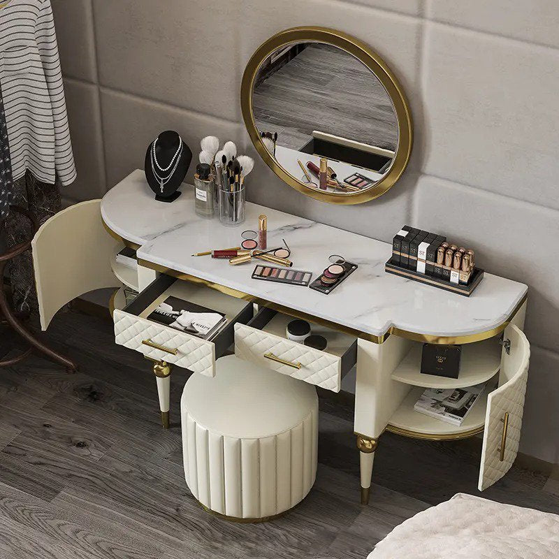 marble luxury dresser Alexandria Marble Top Dresser