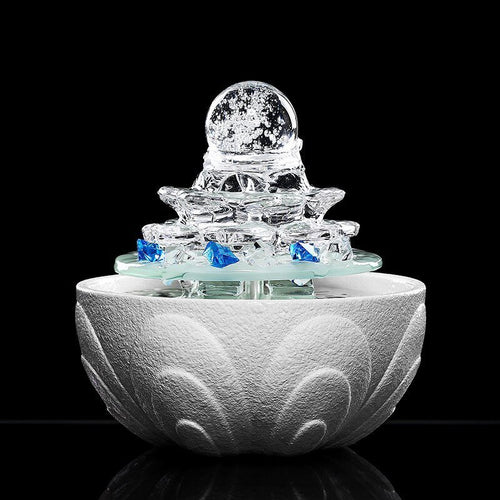 Feng Shui Style Modern Design Water Fountain Showpiece / Lixra