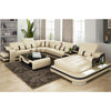 Modern Idiosyncratic Cozy Leather Marvelous Sectional Sofa - Lixra