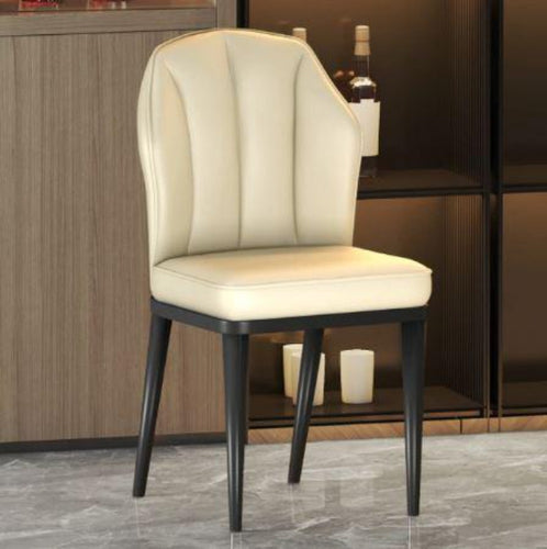 Contemporary Designed Luxurious Leather Dining Chairs - Lixra