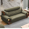 Antique Design Splendid Hand-Carved Leather Sofa Set / Lixra