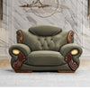 Antique Design Splendid Hand-Carved Leather Sofa Set / Lixra