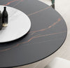 Light Luxury Modern Minimalistic Designed Marble Top Dining Table - Lixra