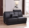 Modern Artistic Style Cozy Leather Sectional Sofa Set - Lixra