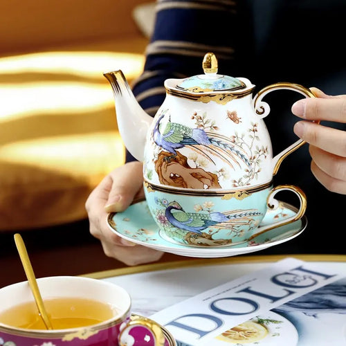 Elegantly Designed Ceramic Tea Set / Lixra
