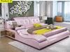 Contemporary Creative Design Stupendous Comfy Leather Bed-Lixra
