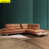 Luxurious Contemporary Style Cozy Leather Sectional Sofa Set - Lixra
