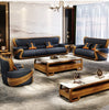 Classic Design Resplendent Leather Sofa Set / Lixra