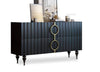Italian Light Luxury Marble Top Storage Expert Wooden Accent Table - Lixra