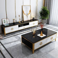 Storage Expert Wooden Coffee Table and TV Stand / Lixra
