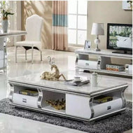 Modern Designed Marble Top Coffee Table / Lixra