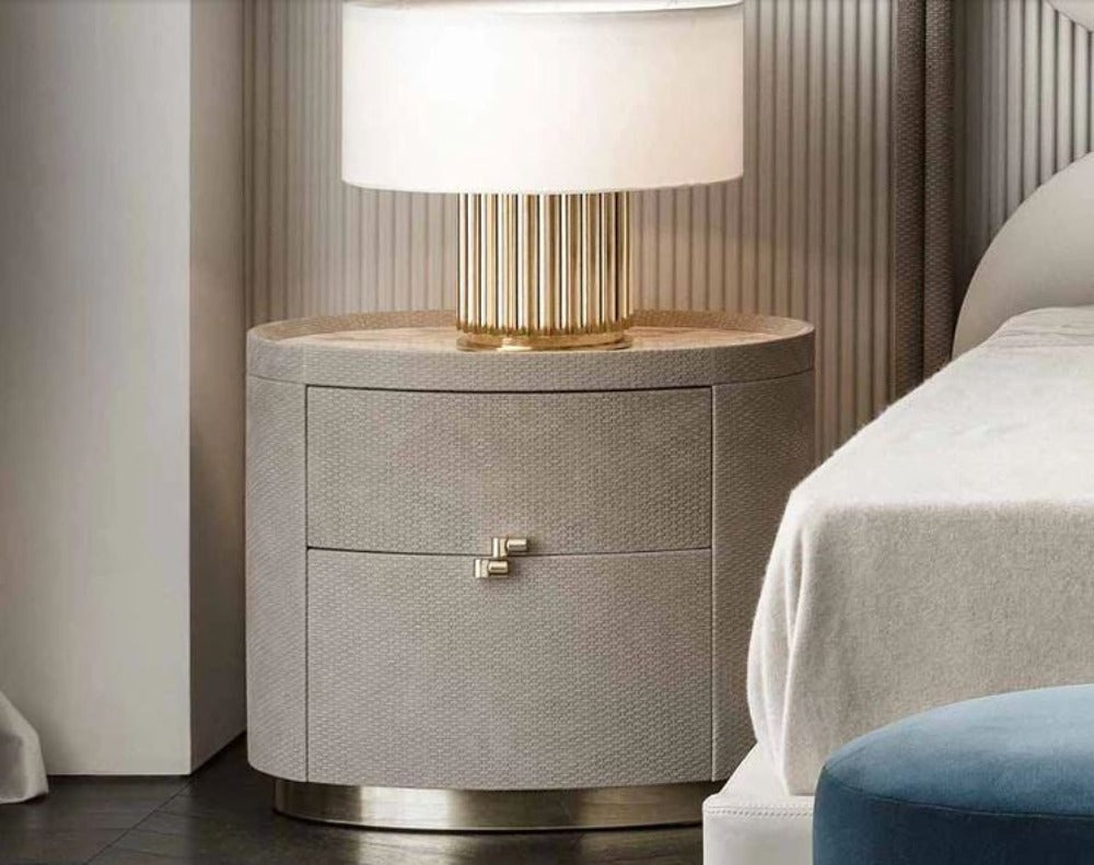 Light Luxury Contemporary Designed Storage Expert Wooden Night Stand - Lixra