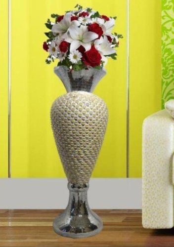 Indo European Style Classic Designed Flower Vase - Lixra
