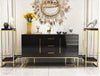 Classic Style Light Luxury Wooden Buffet Table - Lixra