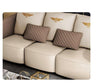 Curvy Sleek Designed Classic Comfort Leather Sofa Set - Lixra