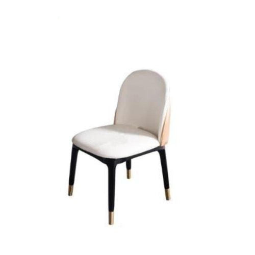 Modern European Style Luxurious Leather Dining Chair - Lixra