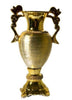 Rich Golden Finish Trophy Style Flower Vase - Lixra