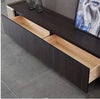 Futuristic Designed Rustic Wooden Coffee Table and TV Stand - Lixra