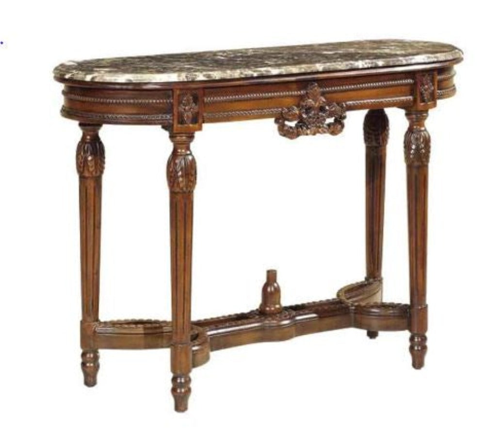 Splendid Luxurious Antique Style Wooden Accent Table - Lixra