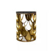 Trending Golden Finish Coffee Table / Lixra