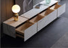 Innovative Quality Construct Modern Marble TV Stand - Lixra