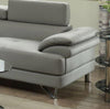 Modern Classy Leather L-Shaped Sectional Sofa - Lixra