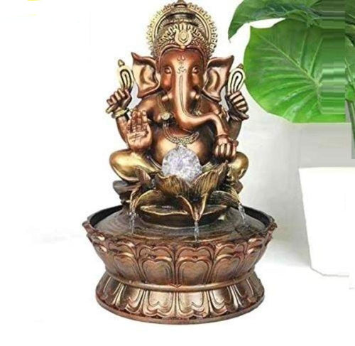 Exotic Crafted Indoor Style Resin Water Fountain / Lixra