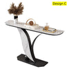 Luxurious Entry Way Marble Top Accent Table / Lixra