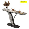 Luxurious Entry Way Marble Top Accent Table / Lixra