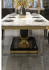 Magnificent Look Luxurious Marble Top Dining Table - Lixra