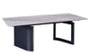 Light Luxury Rectangular Shaped Marble Top Dining Table - Lixra