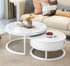 Multifunctional Home Desire Marble Top Coffee Table - Lixra