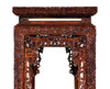 Iconic Look Wooden Crafted Entrance Attraction Accent Table - Lixra
