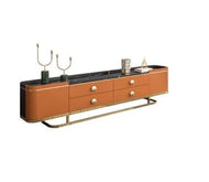 Modern TV Stand with Marble Table-Top / Lixra