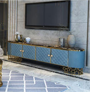Aesthetic Marble Top TV Stand / Lixra