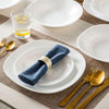 24/48 Piece Elegant Minimalistic Design Unbreakable Opal Glass Dinnerware Set / Lixra